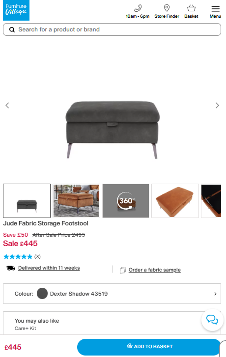 Price comparison