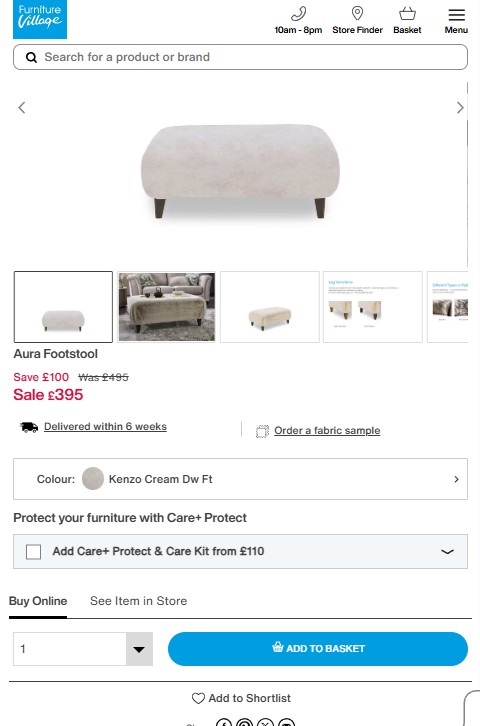 Price comparison