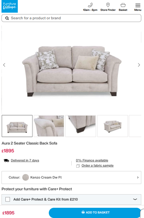 Price comparison