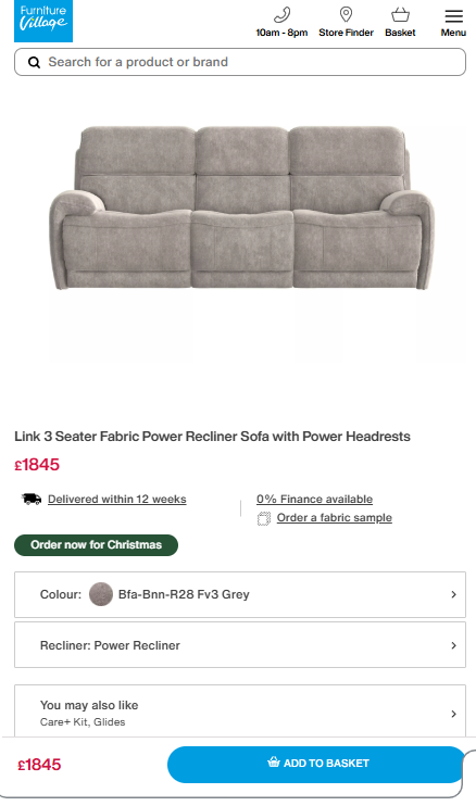 Price comparison