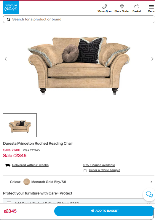 Price comparison