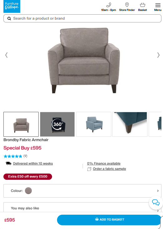 Price comparison