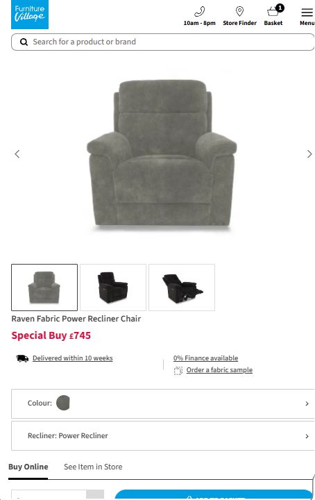 Price comparison