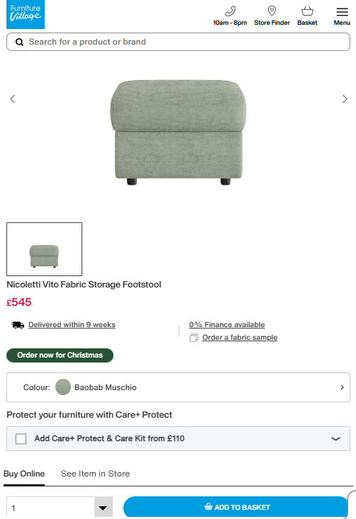 Price comparison