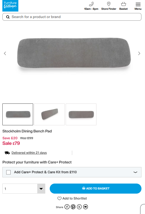 Price comparison