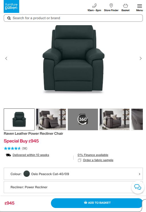 Price comparison