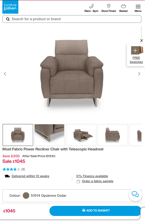 Price comparison