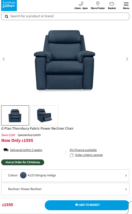 Price comparison