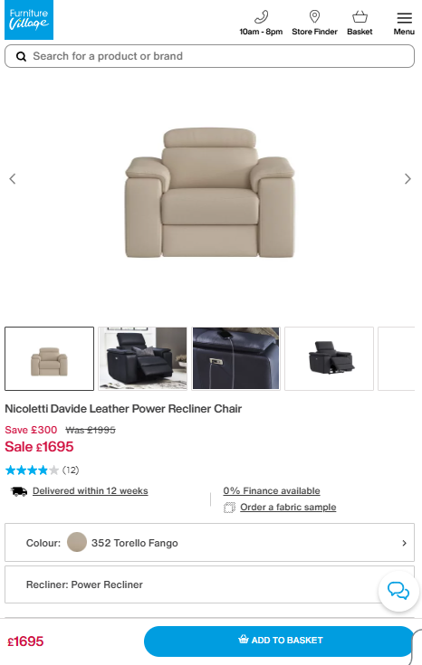 Price comparison