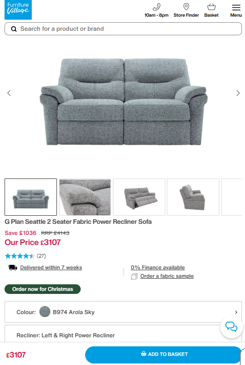 Price comparison