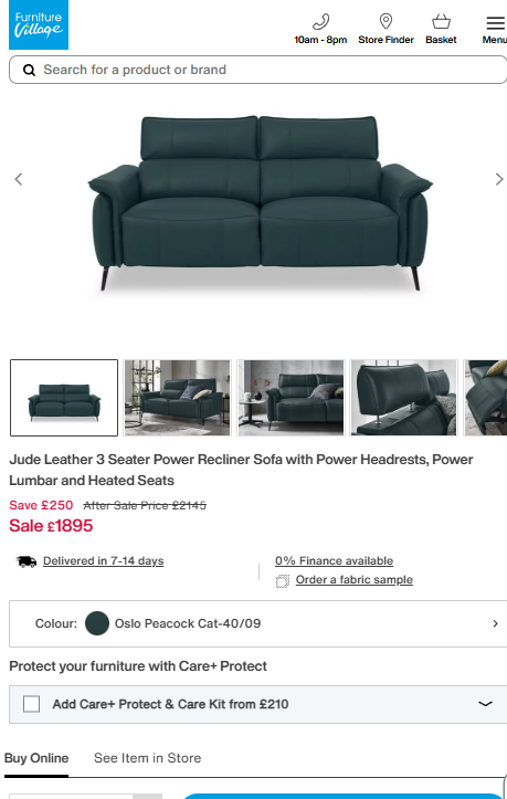 Price comparison