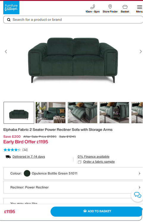 Price comparison