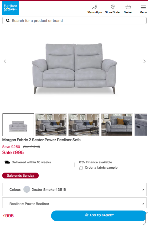Price comparison