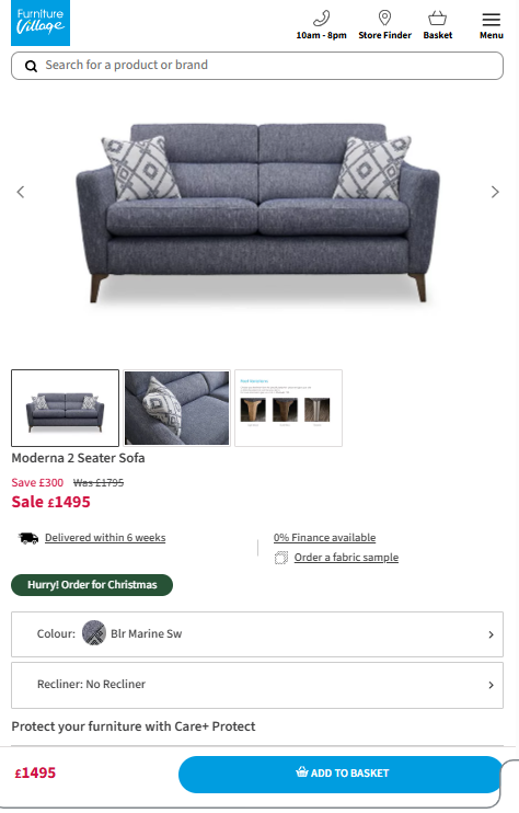 Price comparison