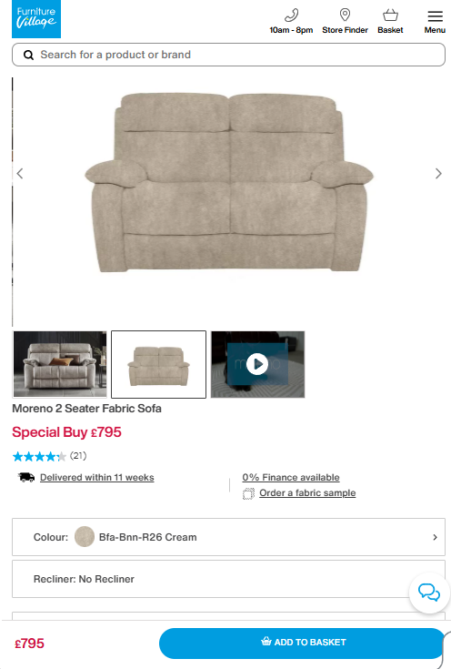 Price comparison