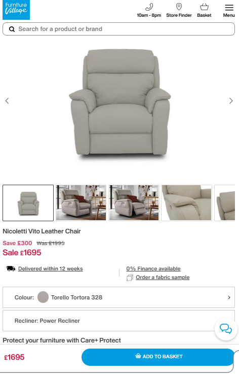 Price comparison