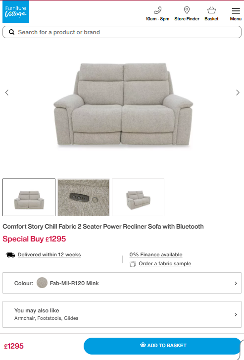Price comparison