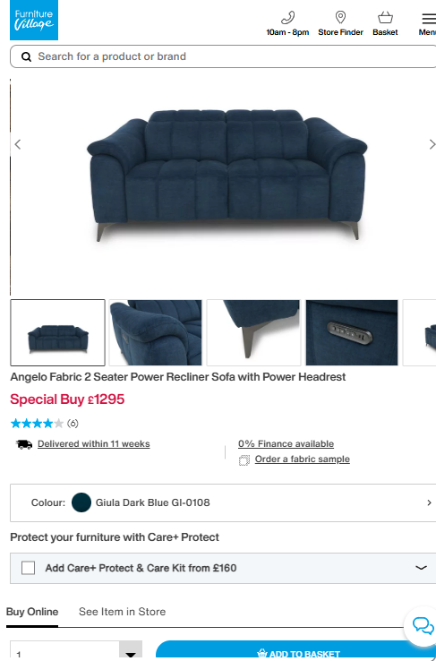 Price comparison