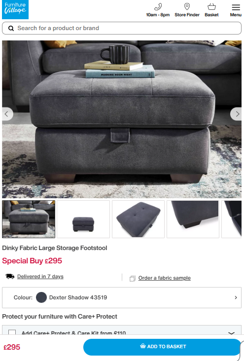 Price comparison