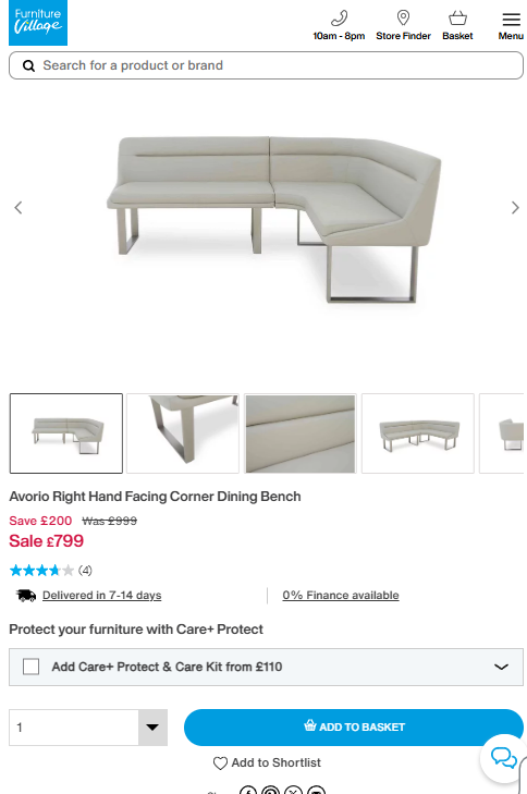 Price comparison