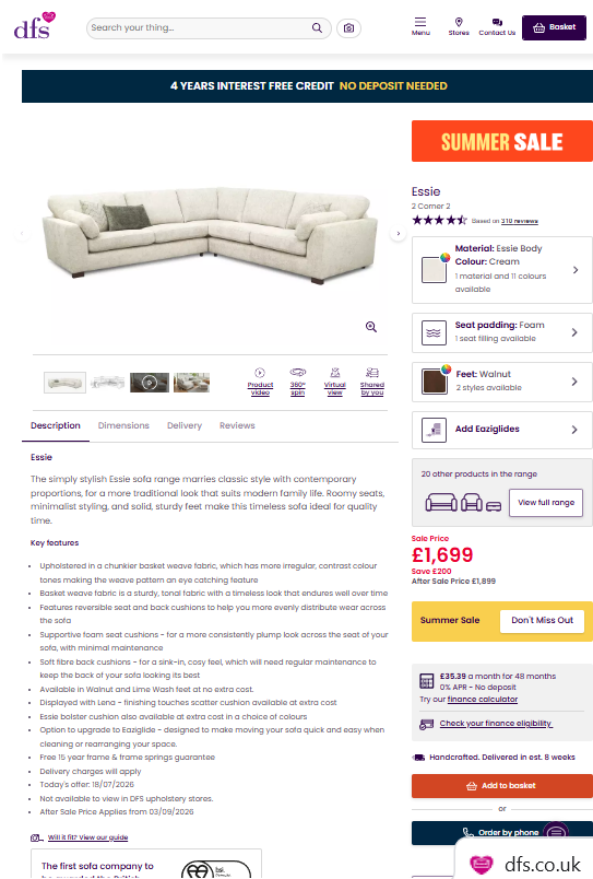 Price comparison