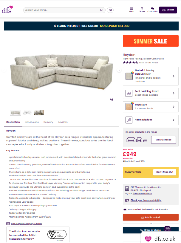 Price comparison