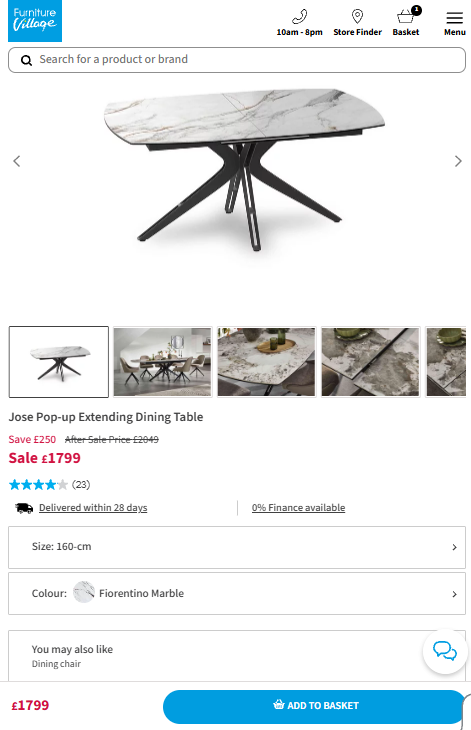 Price comparison