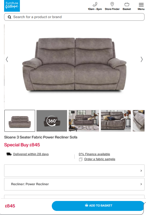 Price comparison