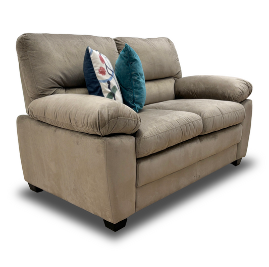 ‘Jordan’ Mink Velvet 2 Seater Sofa