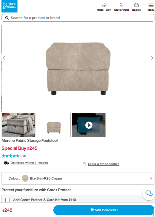 Price comparison