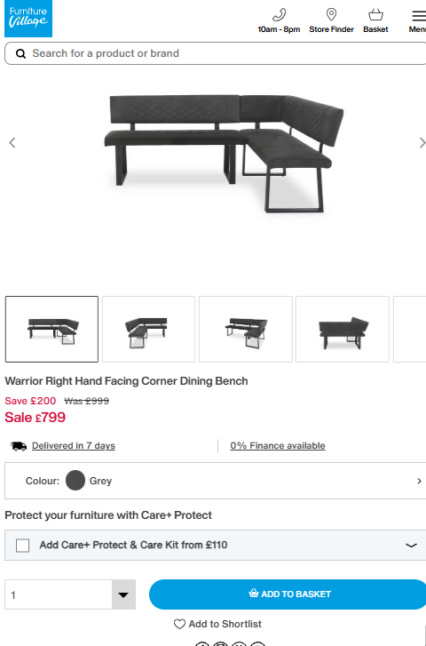 Price comparison