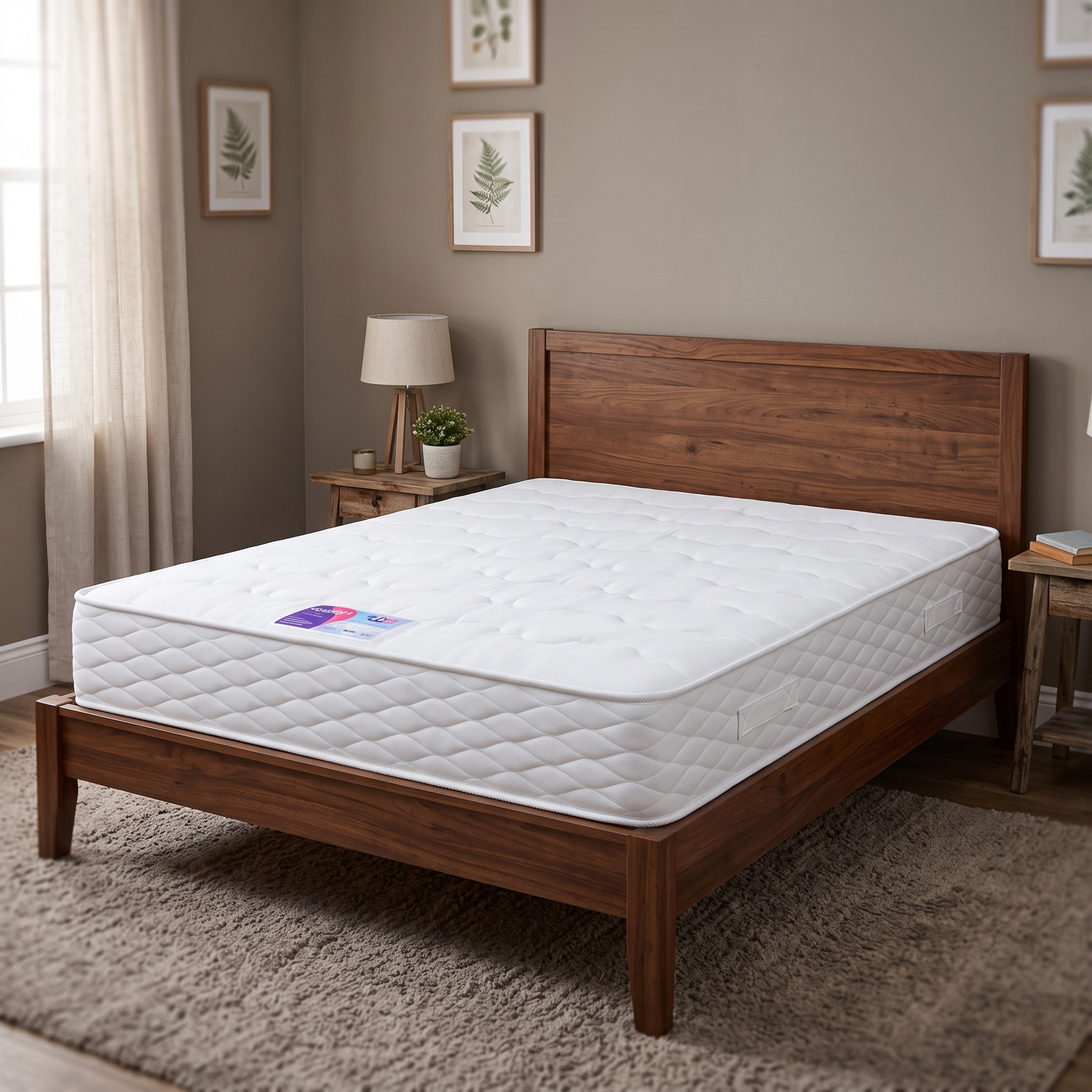 ‘Dalby’ Advanced Foam Extra Firm Comfort Roll Up Mattress - Double