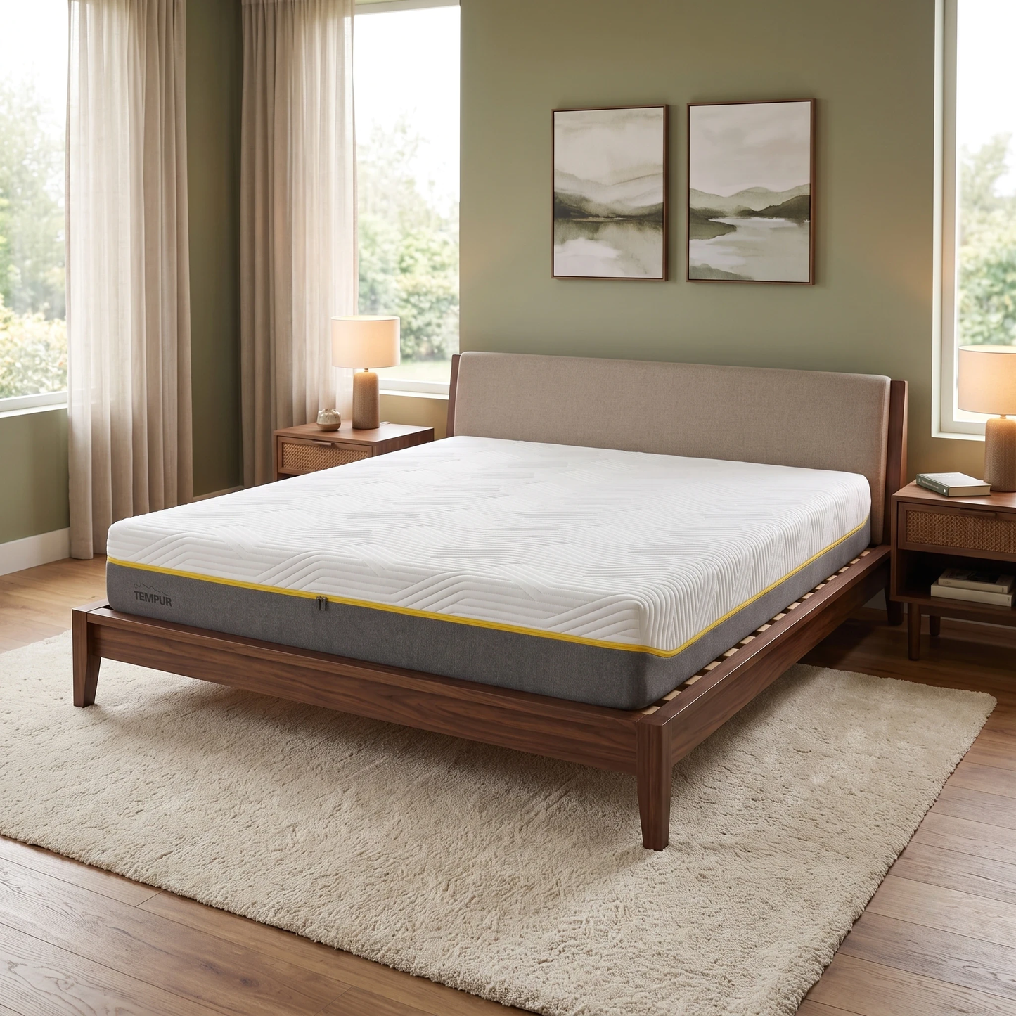 TEMPUR Sensation Elite Cool Touch Memory Foam Mattress - King Furniture Village
