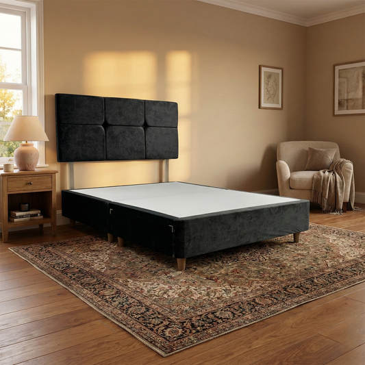 ‘Castello’ Umbra King with 2 Drawers
