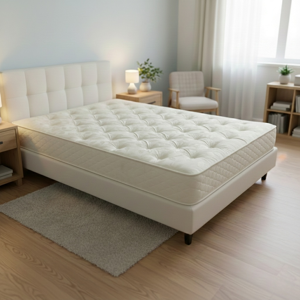 ‘Turin’ Hypoallergenic Firm Fully Pocket Sprung Double Sided Mattress - Super King