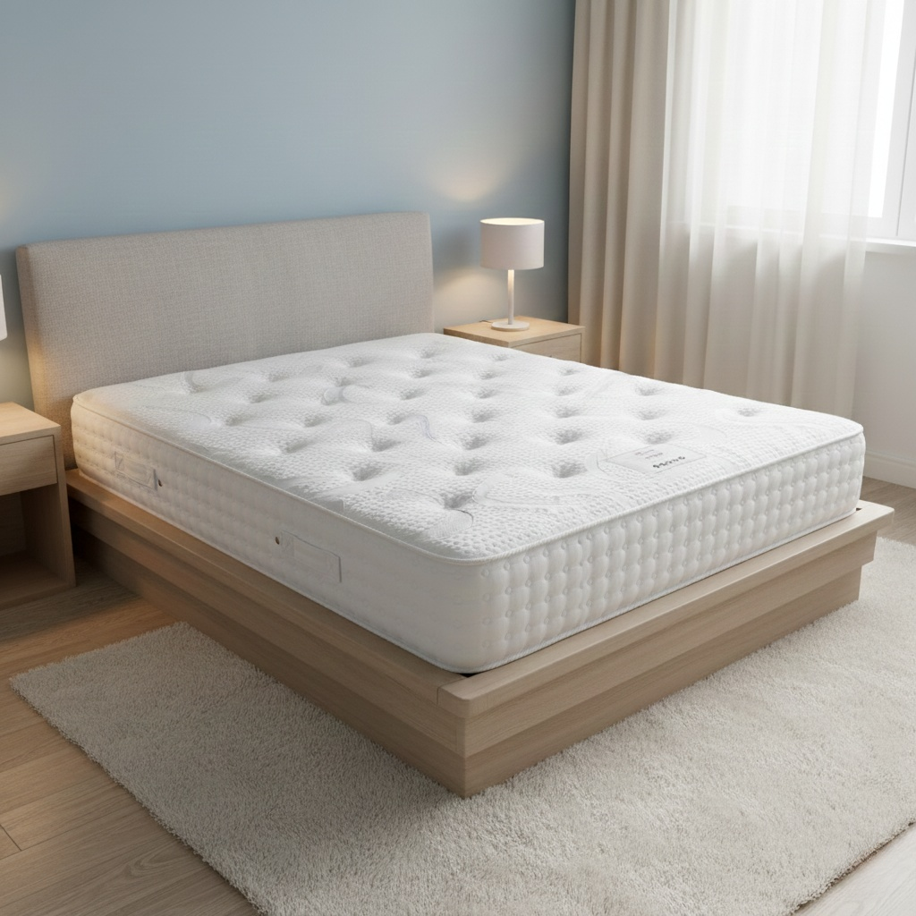 Mercury Hand Tufted Tencel Fabric Luxury Filling Mattress - King
