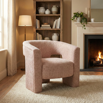 'Essie' Blush Essie Body Accent Chair