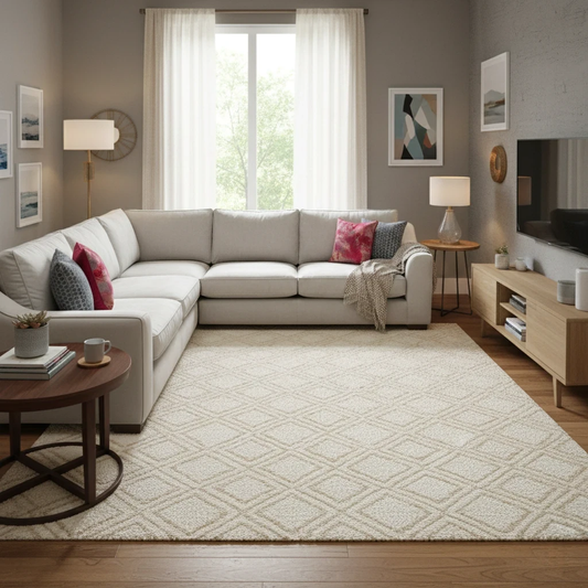 The Lounge Co 'Isobel' Stone Velvet Large 2 Corner 2 Sofa