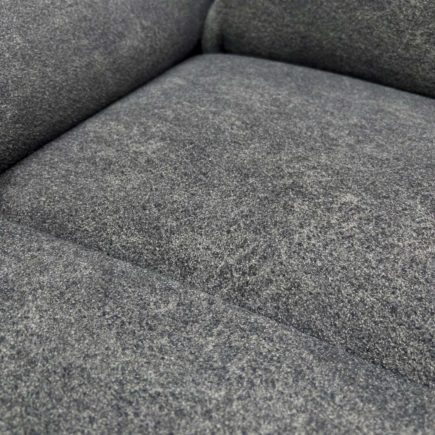 ‘Ricky’ Charcoal Grey Teddy Velvet Power Recliner Chair - Set of 2