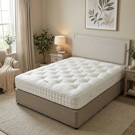 Harrison Spinks ‘Byron’ 20,000 Pocket Spring Mattress with Split Tension (Soft + Medium) - King