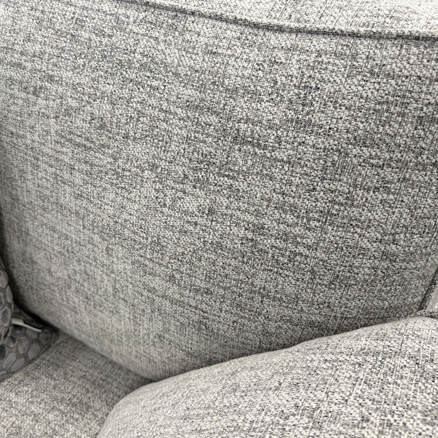 'Chalfont' Sort Grey Woven Fabric Chair - Set of 2