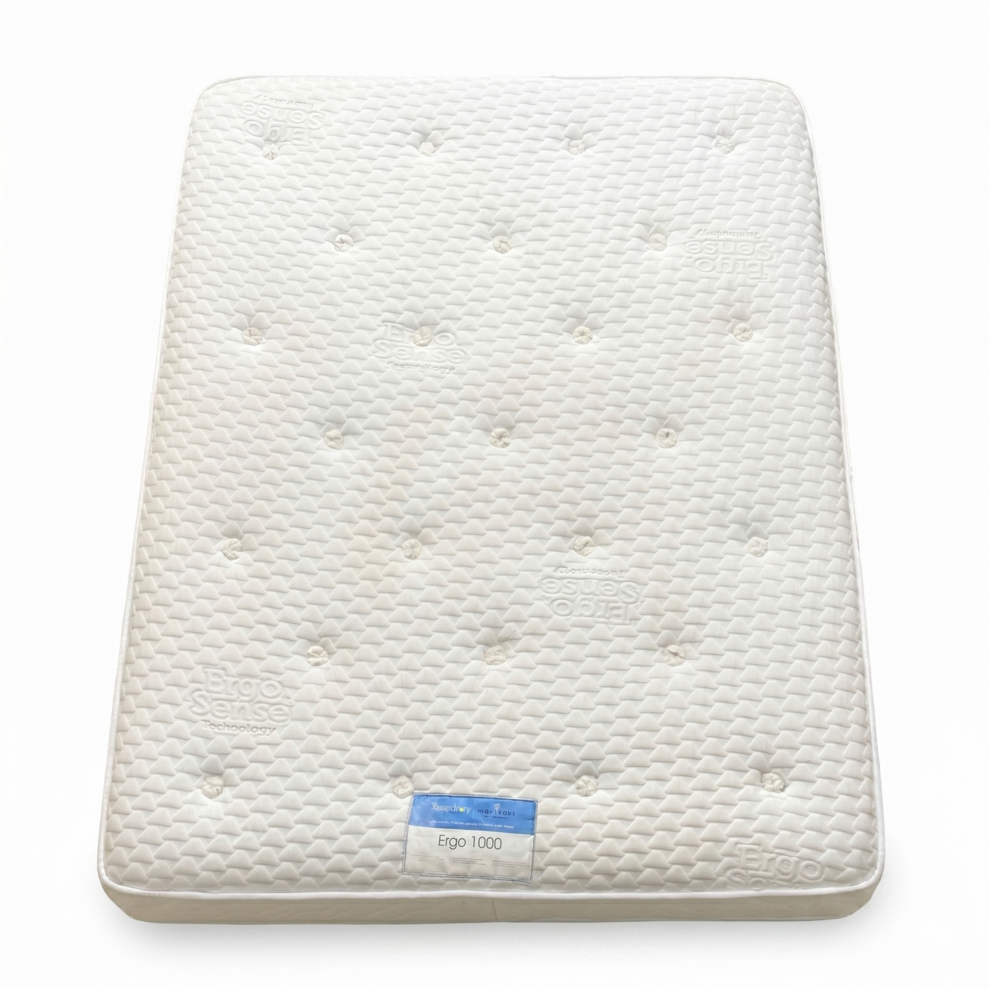 Sleep Story 'Ergo' 1000 Pocket Spring Hand-Tufted Hypoallergenic Medium Firm Mattress - King
