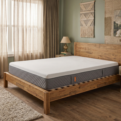 Emma Mattress Original Hypoallergenic Spring Free Foam Mattress with X-Shape Stitching - King
