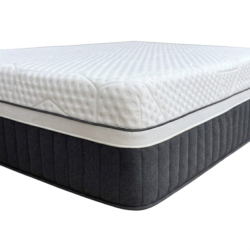 Emma Mattress Diamond Deluxe Hybrid Soft Tension Diamond Cool Foam Mattress - Super King