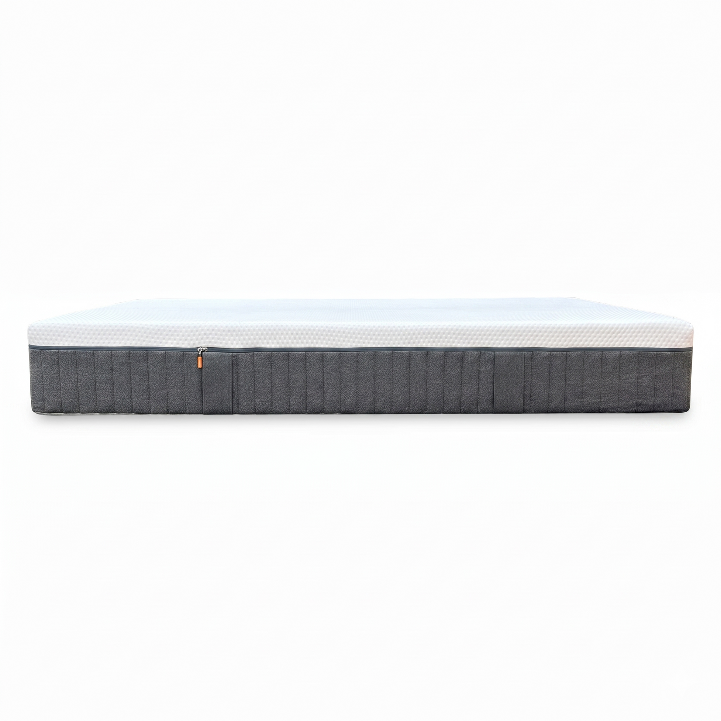 Side view of the Emma Original, showcasing the removable, machine-washable hypoallergenic cover and the premium 25cm deep foam construction.