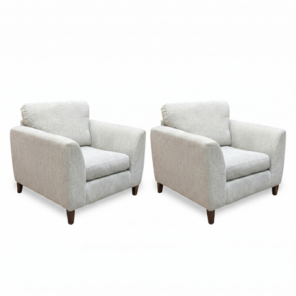 ‘Pippa’ Spring Sea Grey Sky Wd Ft Woven Fabric Chair Set