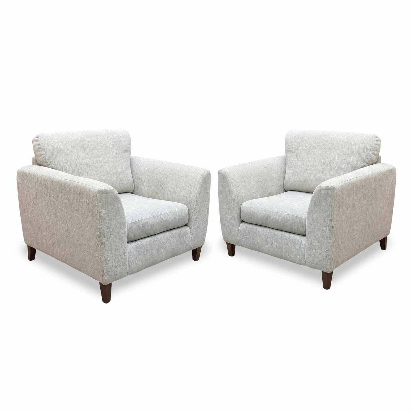 ‘Pippa’ Spring Sea Grey Sky Wd Ft Woven Fabric Chair Set