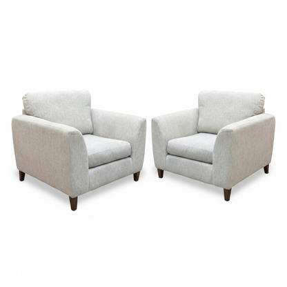 ‘Pippa’ Spring Sea Grey Sky Wd Ft Woven Fabric Chair Set