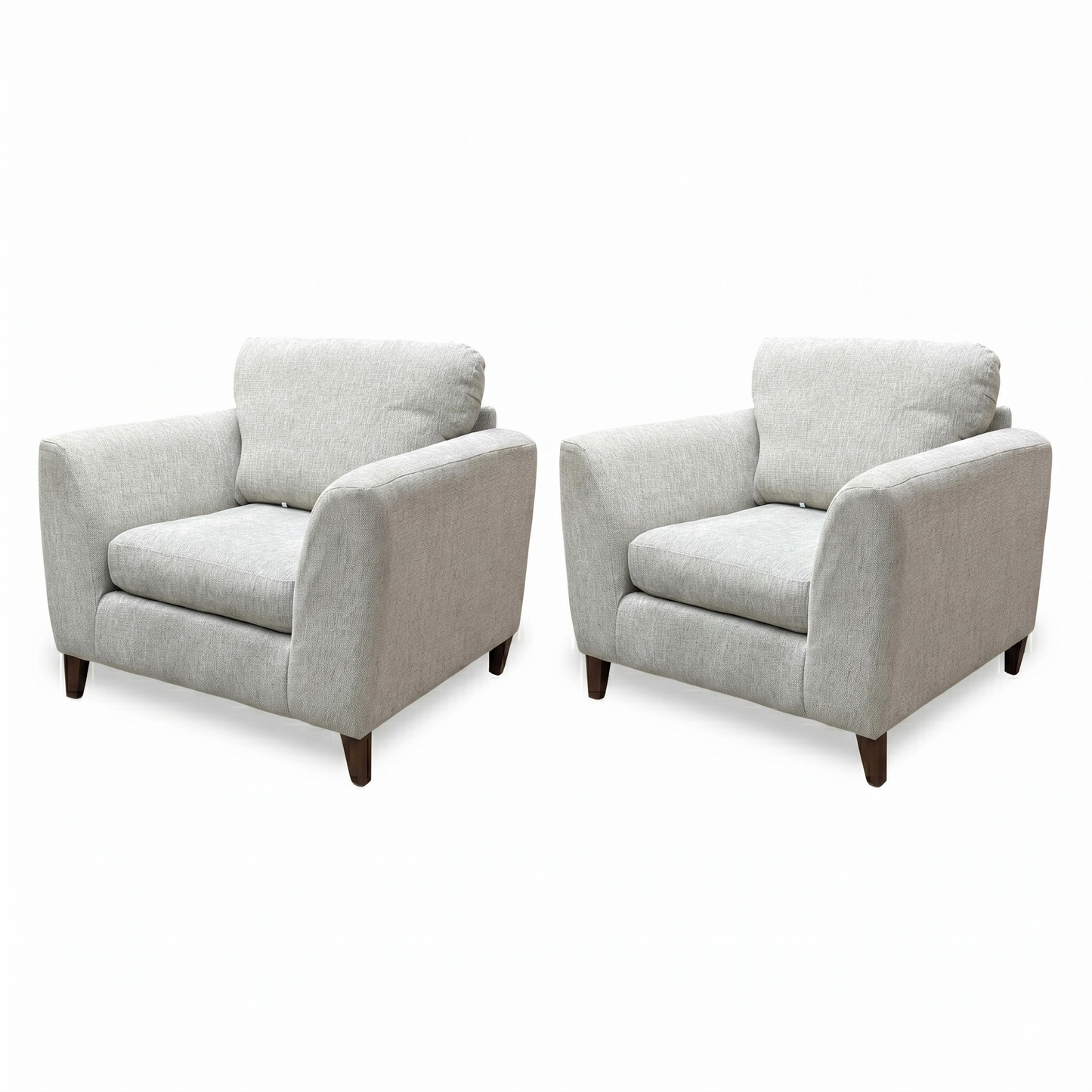 ‘Pippa’ Spring Sea Grey Sky Wd Ft Woven Fabric Chair Set