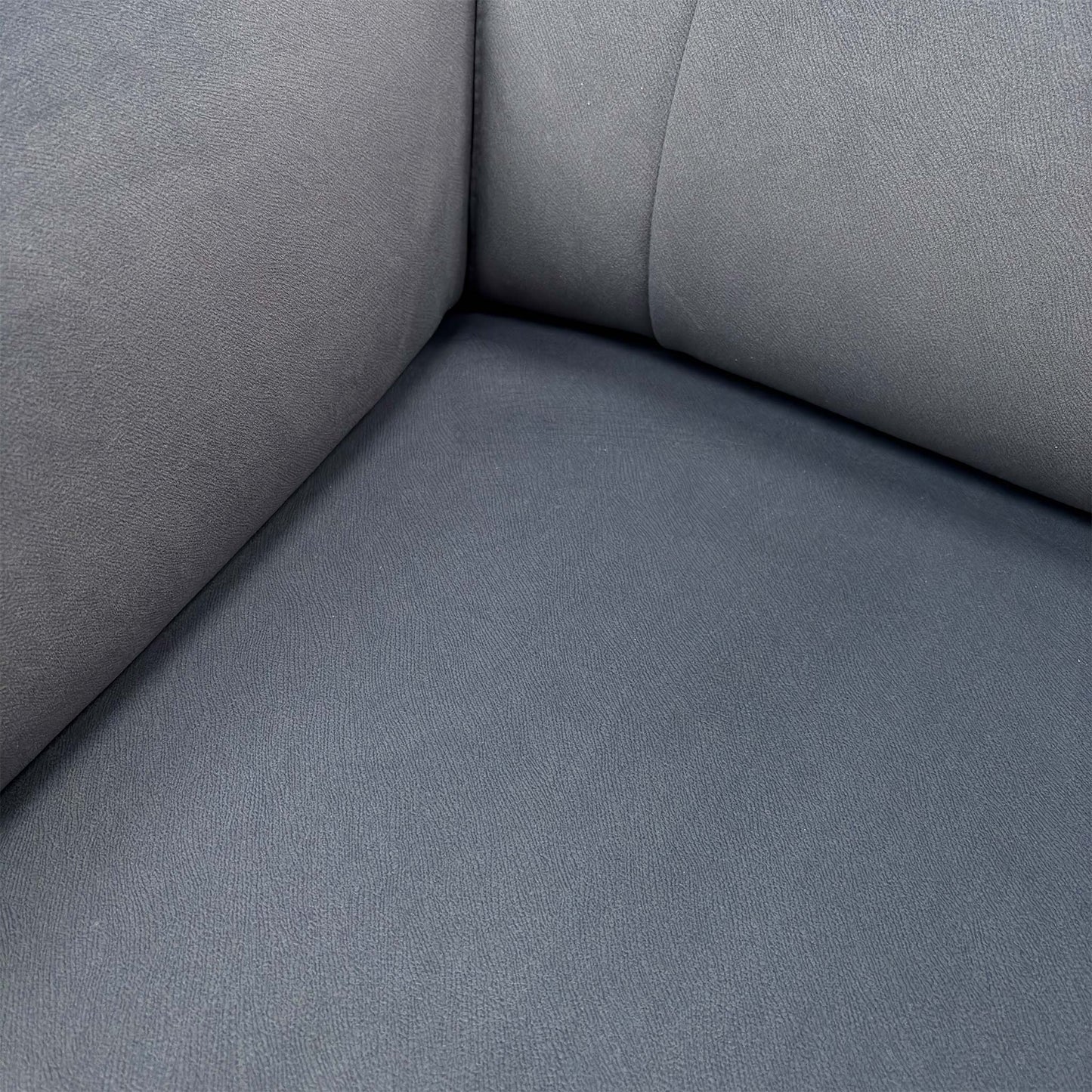 ‘Genius’ Bella Iron Grey 43460 Velvet Power Recliner Chairs with Power Headrest & Bluetooth Speaker Chair - Set of 2
